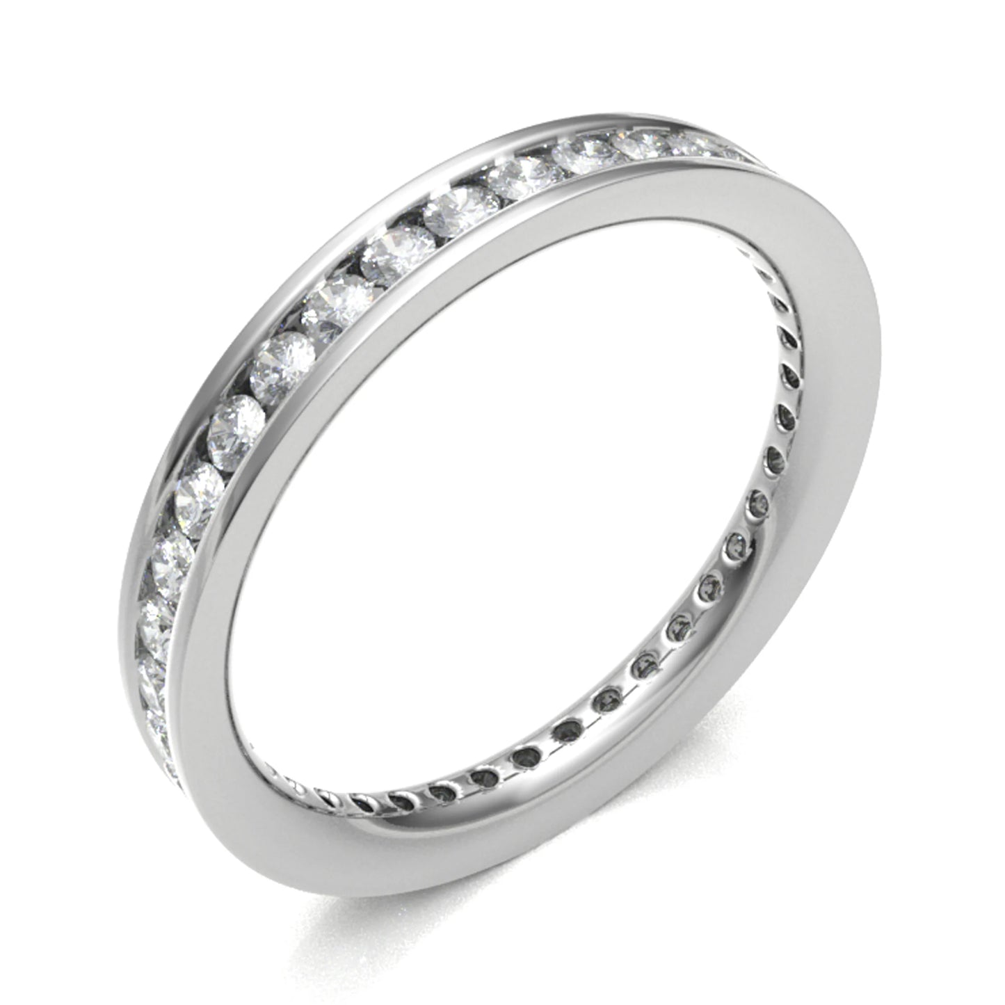 2.5mm Channel Set Full Eternity