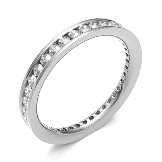 2.5mm Channel Set Full Eternity