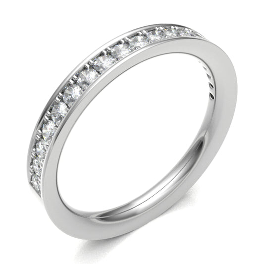 2.5mm Grainset Half Eternity