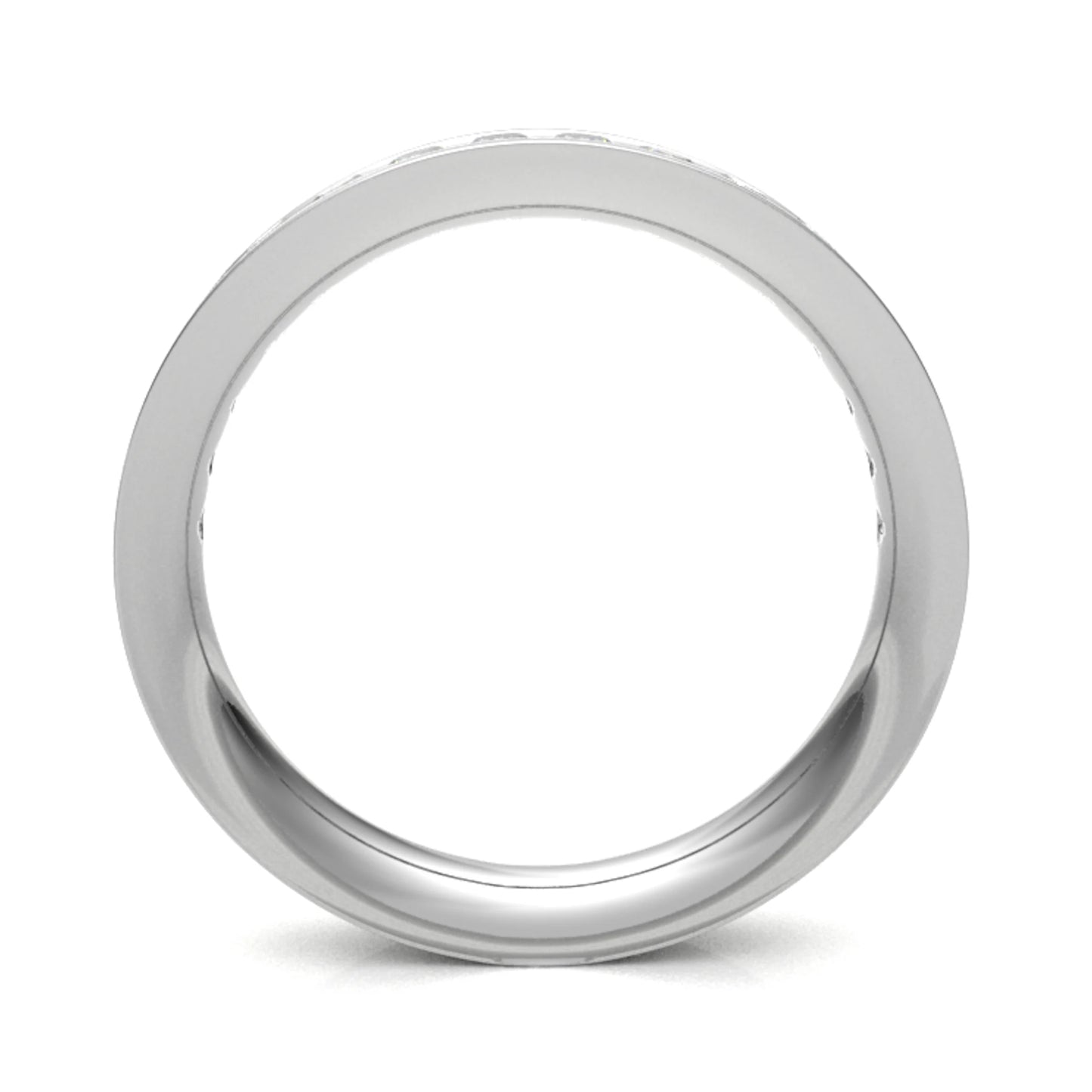 3mm Channel Set Half Eternity