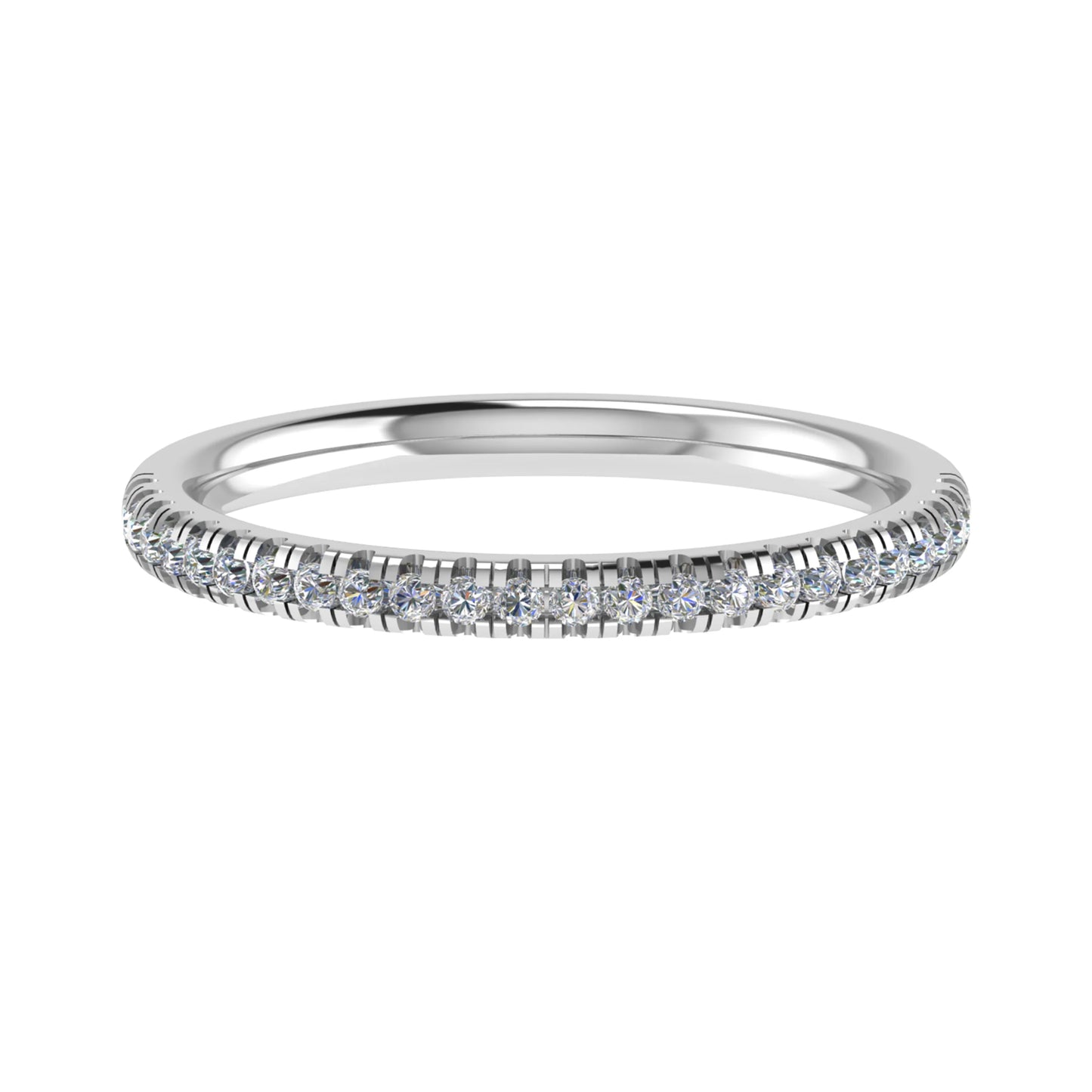 1.8mm Microset Half Eternity