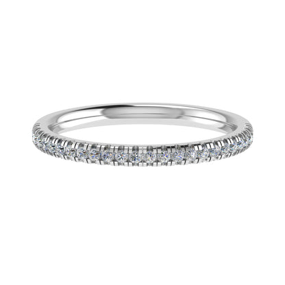 1.8mm Microset Half Eternity