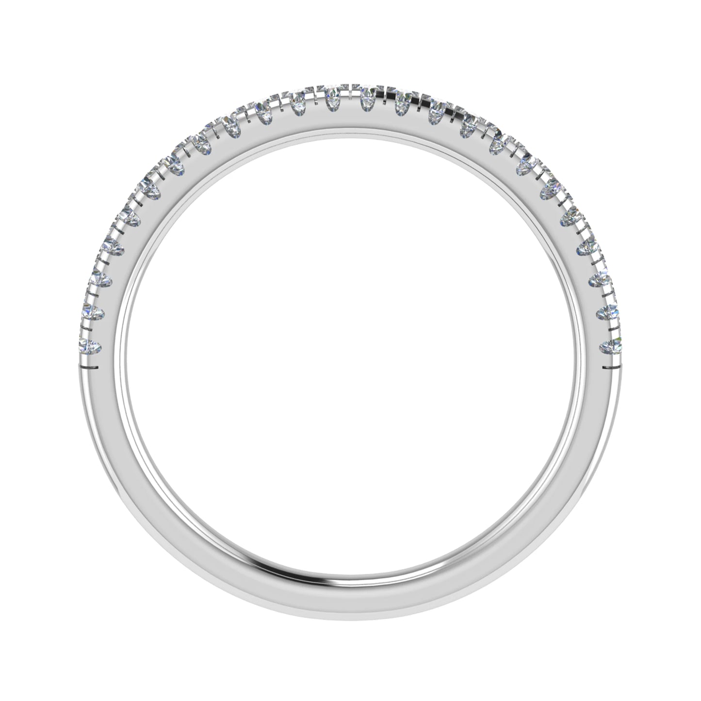 1.8mm Microset Half Eternity