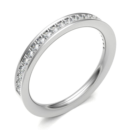 2mm Grainset Half Eternity