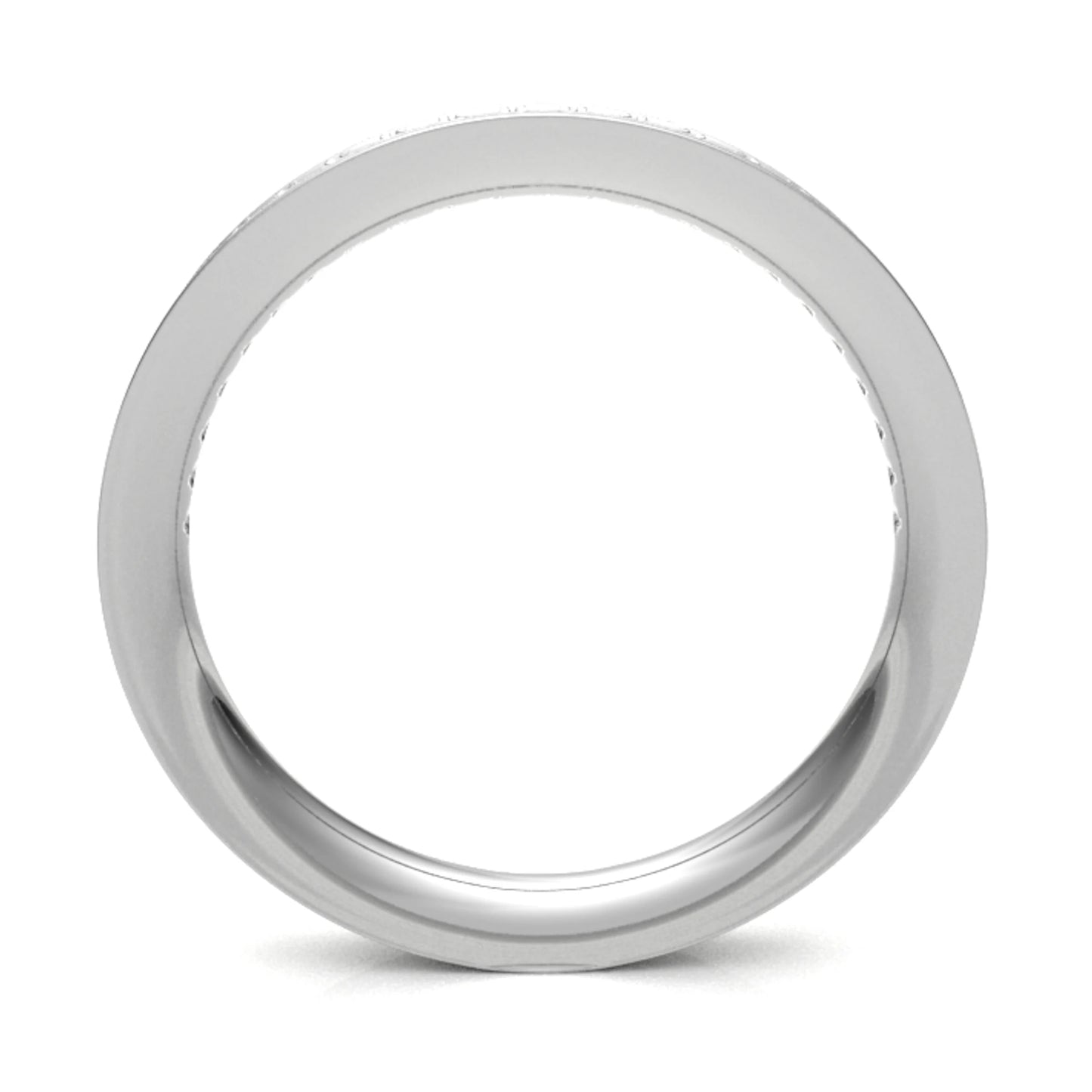 2mm Grainset Half Eternity