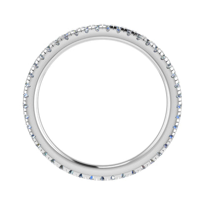 2.1mm Microset Half Eternity