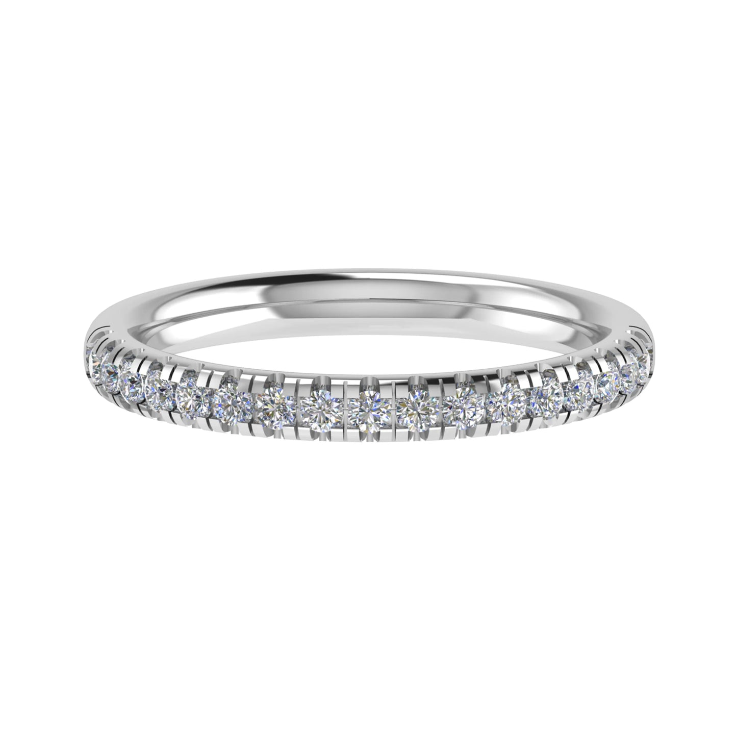 2.4mm Microset Half Eternity