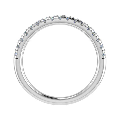 2.4mm Microset Half Eternity