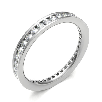 2.5mm Channel Set Full Eternity