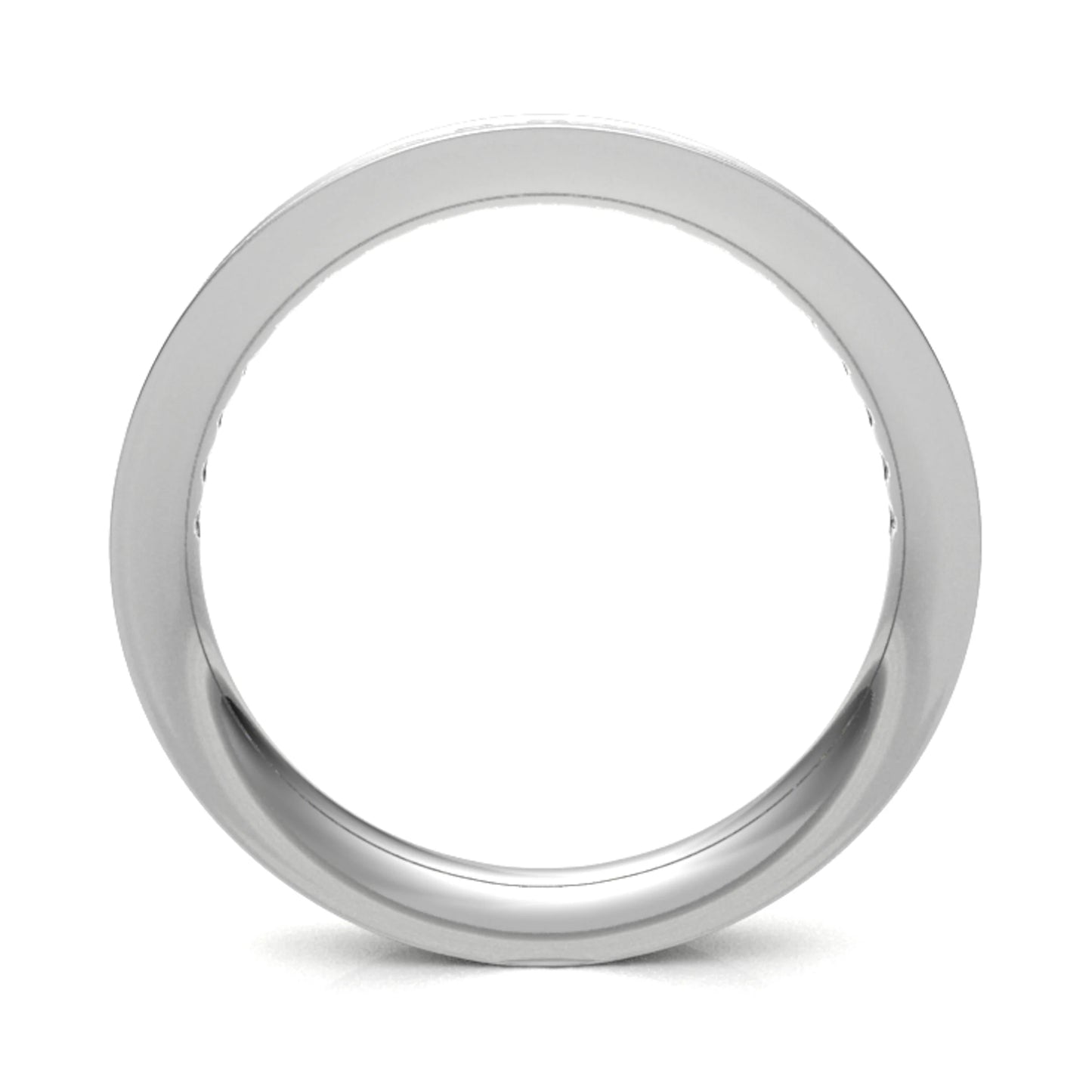 2.5 mm Channel Set Half Eternity