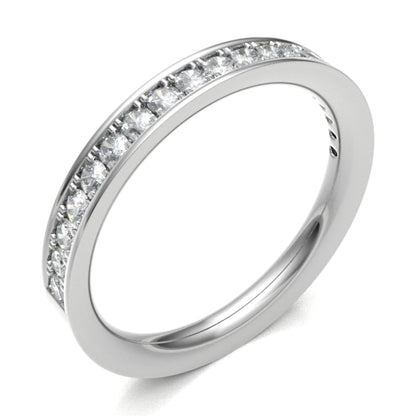 2.5mm Grainset Half Eternity