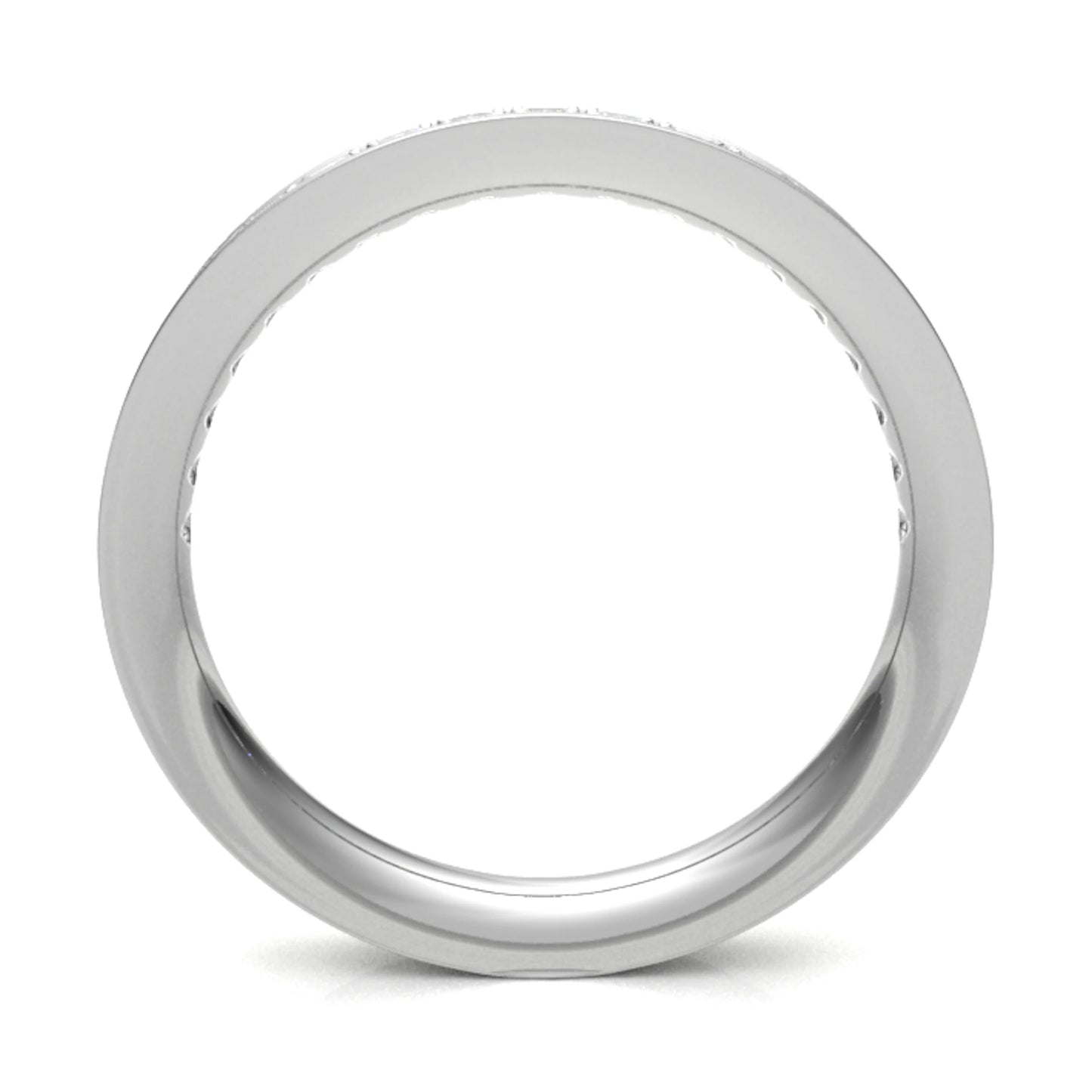 2.5mm Grainset Half Eternity