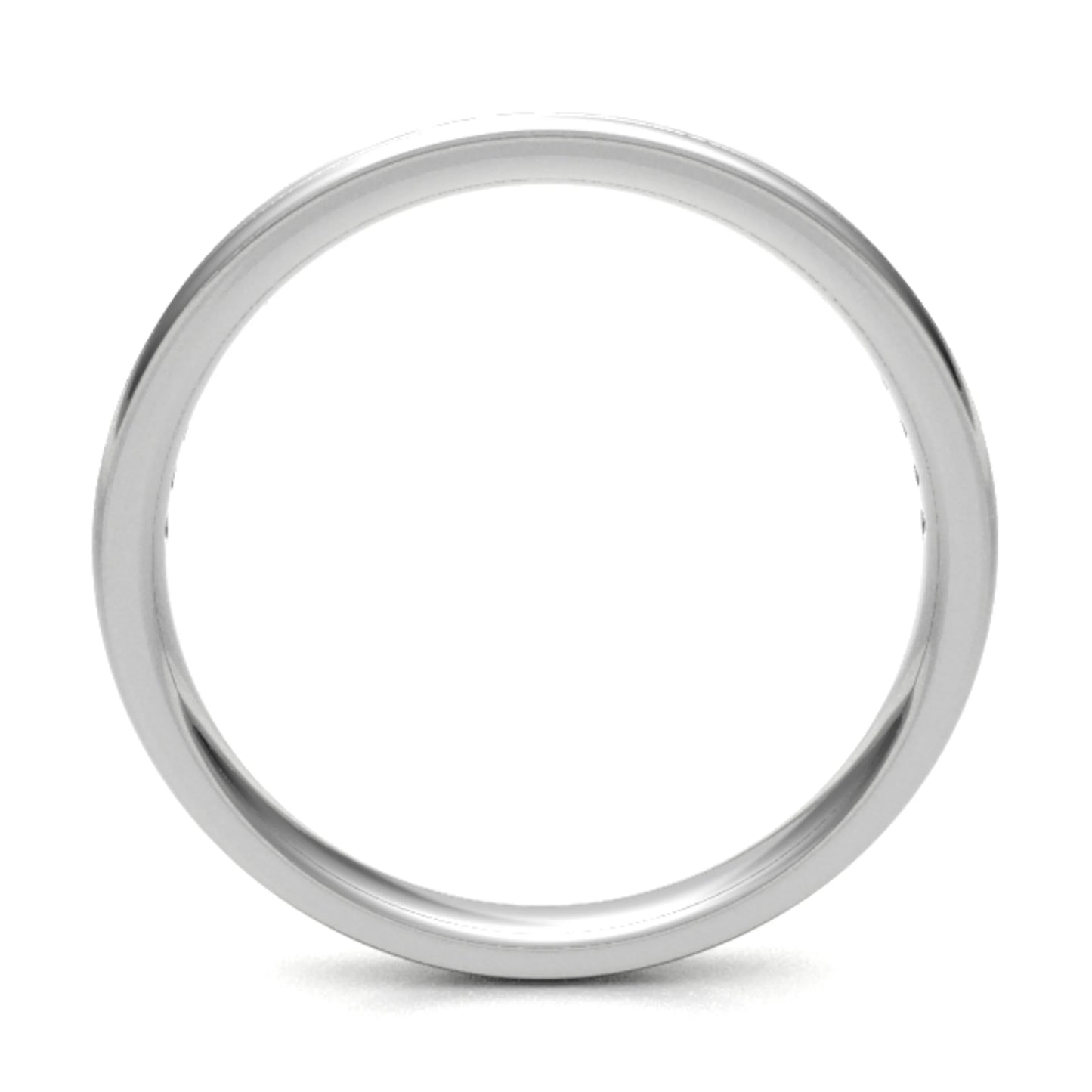 2mm Channel Set Half Eternity