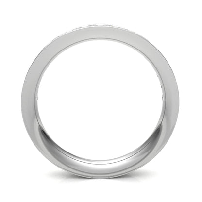 3mm Channel Set Half Eternity