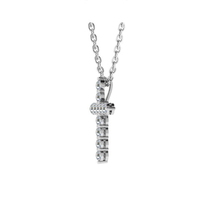 1.00CT Diamond Cross Pendant