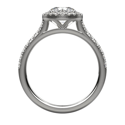 Ciara Diamond Shoulder Engagement Ring